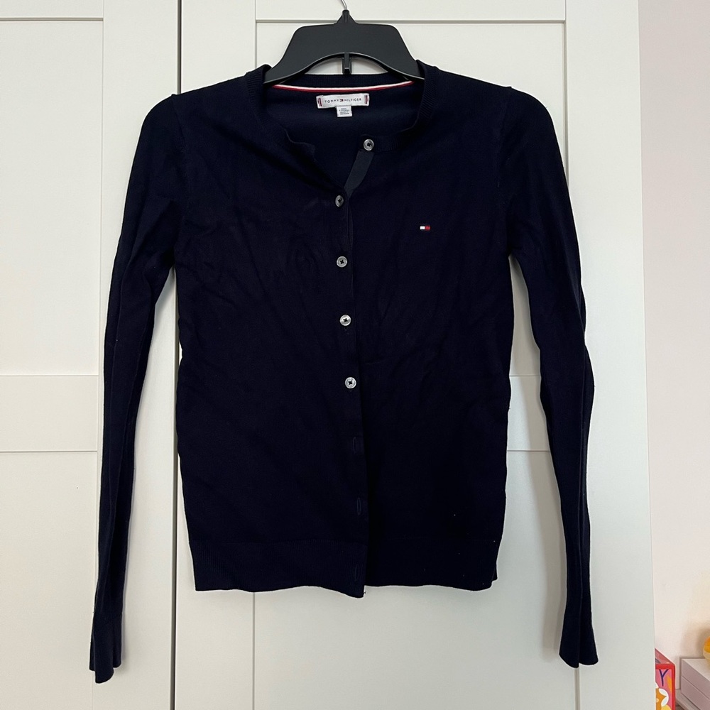 Tommy Hilfiger Women's Blue Cardigan